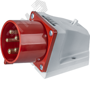 Вилка NCA-SR525-32-380 стационарная 32А 3P+N+PE IP44