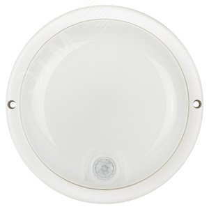 Светильник ЖКХ LED SPB-201-3-65K-012 12Вт 6500K 1140Лм IP65 с ИК датчиком движения