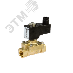 Клапан электромагнитный EV225R, G3/4, PTFE, нормально закрытый, 0,5…6 бар, с катушкой 24В, 50/60 Гц