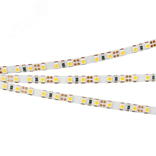 Лента светодиодная 9.6 Вт/м 12В 6000K IP20 120LED/м RT-A120-5mm SMD 2835 5 м