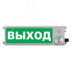 Оповещатель взрывозащищенный свето-звуковое табло ТСЗВ-Exm-Н-Прометей, ''Газ!Авария!Уходи!'', 220В