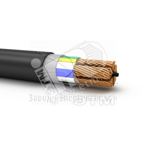 Кабель силовой ВВГнг(А) 1х1.5ок-0.66 белый однопроволочный ТРТС ВНИИКП