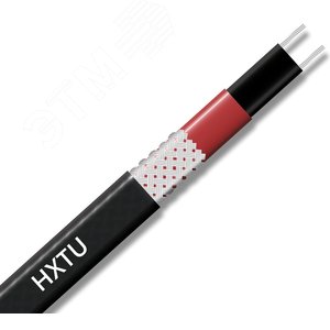 Кабель нагревательный саморегулирующийся 15HXTU2-CT 15 Вт/м фторопласт
