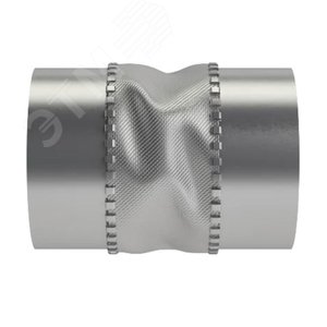 Вставка гибкая с ниппельным соединением D125