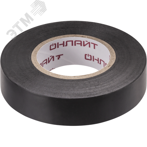 Изолента ОНЛАЙТ 71 677 OIT-B15-20/BL черная