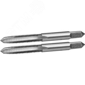 Комплект метчиков М6x0.75мм, сталь 9ХС, ручные