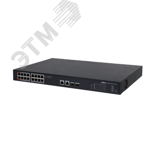 Коммутатор неуправляемый 24 портаRJ45/SFP 10 100 1000 Мб/с  PoE 240Вт