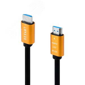 Кабель HDMI - HDMI 2.0, 2м., Gold