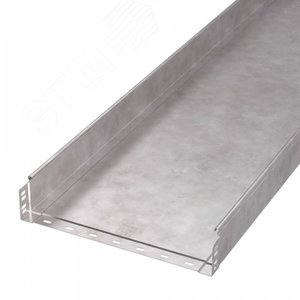 Лоток неперфорированный Стандарт INOX (AISI 409) 400х80х3000 (1,0 мм) (6 м/уп)