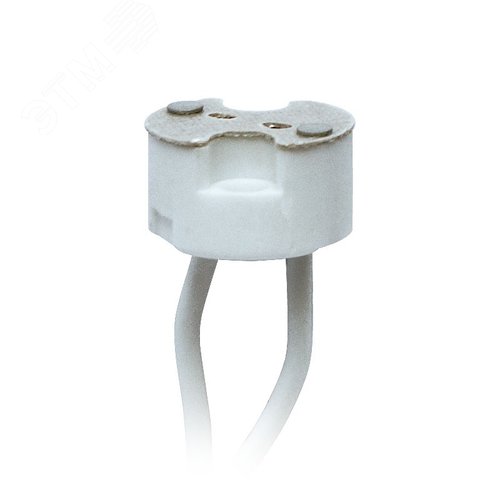 Патрон керамический ULH-GU4/GU5.3-Ceramic-15cm для лампы на цоколе GU4/GU5.3