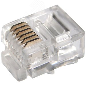 Телефонный разъем RJ-12(6P6C),