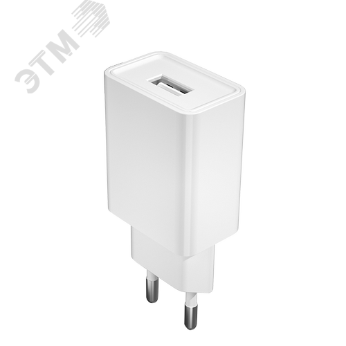 Зарядное устройство сетевое (адаптер к кабелю USB) белый 10Вт 10А ФАZА