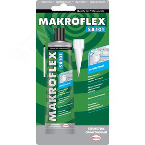 Макрофлекс SX101 Санитарный силик., прозр(85 мл)