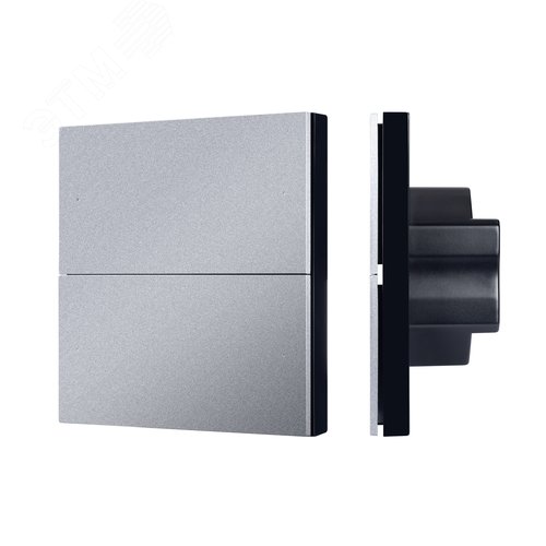 Панель управления кнопочная INTELLIGENT SMART-ZB-801-22-1G-4SC-MULTI-IN Silver 230V IARL, IP20, пластик, 5 лет