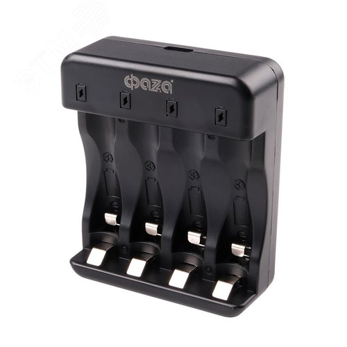 Зарядное устройство для аккумуляторов АА/ААА питание от USB с кабелем CND-4-03 ФАZА
