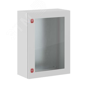 Щит с монтажной панелью ЩМП 800x600x300мм  серия ST c прозрачной дверью