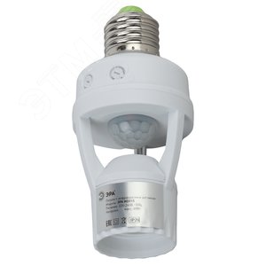 Датчик движения белый E27 60Вт 360 градусов 6м IP20 MD 014