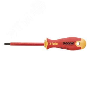 Отвертка диэлектрическая Ergonic квадрат SQ 1X100
