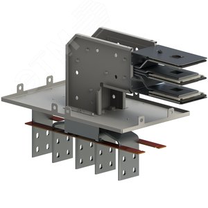 Секция магистральная  присоединительная ШМА-5 5000А IP55 AL 3P+N(100%)+PE (корпус)  к шкафу угловая горизонтальная ШМА 5.10.5000.52