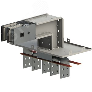 Секция магистральная присоединительная ШМА-5 2000А IP55 AL 3P+N(100%)+PE (корпус) к шкафу угловая вертикальная ШМА 5.10.2000.51