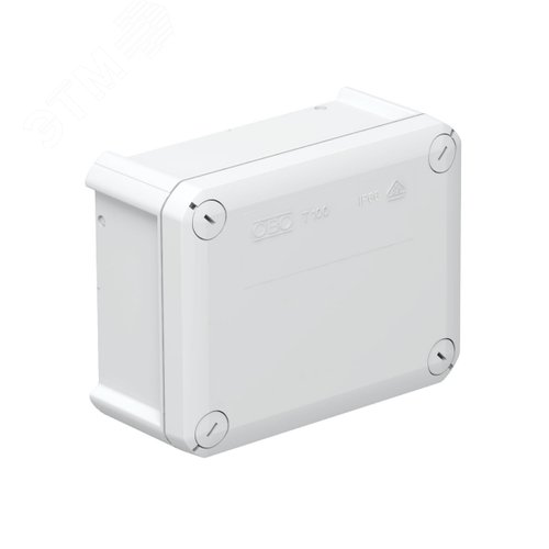 Коробка распределительная T100 150x116x67 сплошная стенка