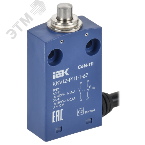 Выключатель концевой C6N-111 толкатель IP67