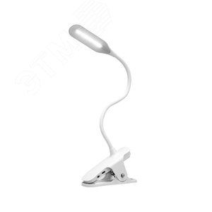 Светильник LED настольный заряжаемый Click 4 Вт 4000 К диммируемый 3 ступени на прищепке