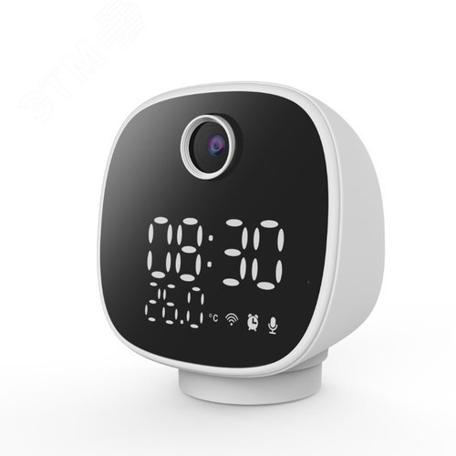 Камера умная Wi-Fi  5в1 с часами термометром и ночником HALSA
