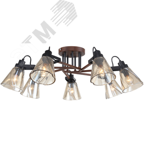 Люстра Clarissa 5098-307 7 х Е14 40 Вт лофт - кантри