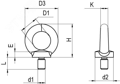 Рым-болт M10