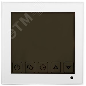 Терморегулятор цифровой R200W сенсорный, программируемый, белый