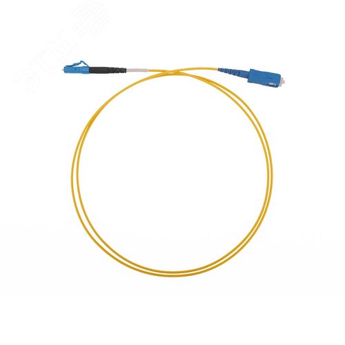 Патч-корд оптический ШОС-SM 2.0 мм-LC UPC-SC UPC-1.0 м