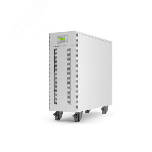 Источник бесперебойного питания Online Tower 15000 ВA/12000 Вт, 3Ф/1Ф, под внешние аккумуляторы, U-акб.192 В, I-заряд.2 А, ЖК-дисплей, выходные разъёмы - клеммы L, N, холодный старт, IP20