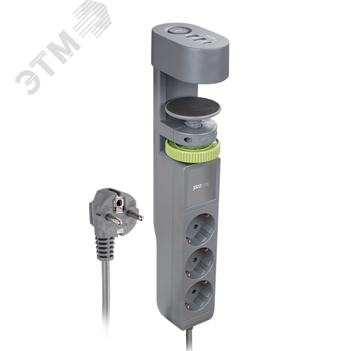 Удлинитель ETD-03U-150-gy 3 x 1,5