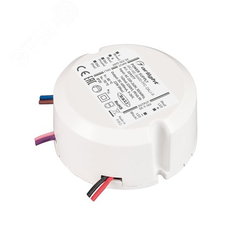 Блок питания ARJ-KE-36600-PFC-DALI-R (22W, 9-36V, 0.6A) (IP20 Пластик, 3 года)