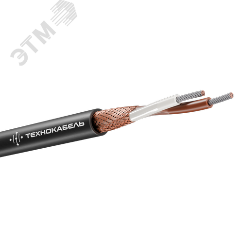 Кабель монтажный МКЭШ 2х0,5  (100 м) ТРТС