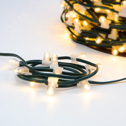 Гирлянда LED ClipLight 12В, 150 мм, теплый белый