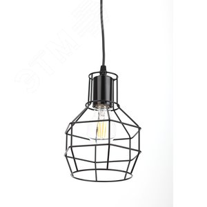 Подвес PL11 BK металл, E27, max 60W, d160 мм, черный (20/120)