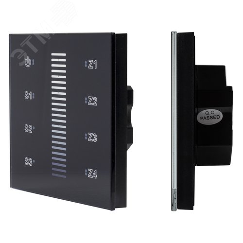 Панель сенсорная Black BUS IARL IP20 пластик 3 года DALI-901-11-ADDR-3SC-DIM-DT6-IN INTELLIGENT
