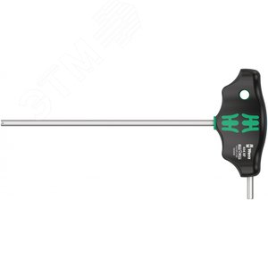 Отвёртка шестигранная 454 Hex-Plus HFс Т-образной рукояткой с функцией фиксации крепежа 4X150 мм с дополнительным коротким рабочим концом