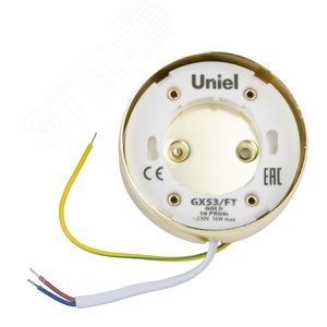 GX53/FT GOLD 10 PROM Светильник накладной. В составе набора из 10шт Корпус золото. Картон. TM