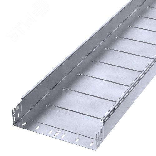 Лоток неперфорированный Профи INOX (AISI 316) 300х80x6000 (1,2 мм) (12 м/уп)