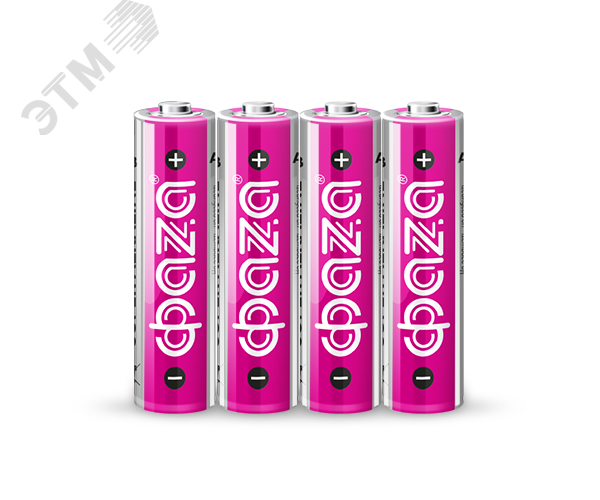 Элемент питания алкалиновый, LR 6(АА) Super Alkaline 4шт