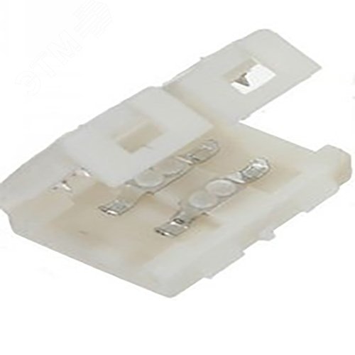 Разъем фиксированный для LED ленты 14,4W/m IP20 10mm (соединение 2х лент) (10 шт. в упак.)