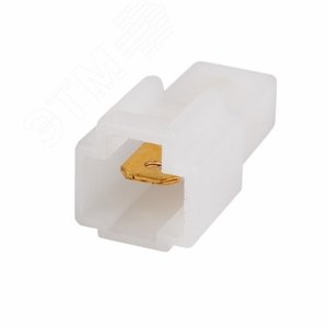 Клемма плоская штекер 6.3 мм 1-1.5 кв мм (РП-п 1.5-(6.3)) + колодка, REXANT