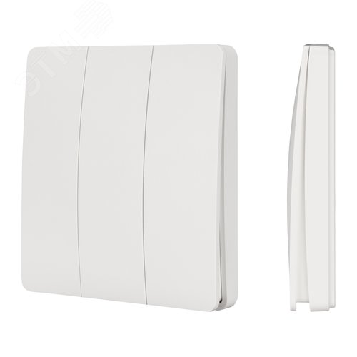 Панель управления кнопочная INTELLIGENT ARLIGHT KINETIC-801-22-3G-WP-SUF White (No battery, IP67, 433Mhz) (IARL, IP67 пластик, 3 года)