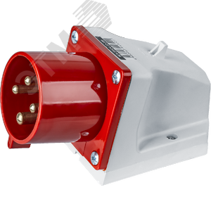 Вилка NCA-SR524-32-380 стационарная 32А 3P+PE IP44