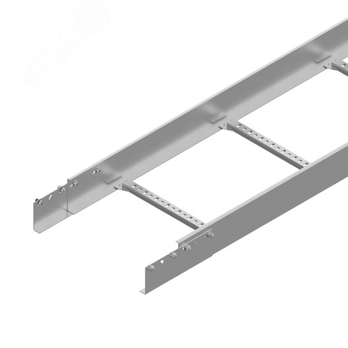 Секция прямая НЛ50x10-П2,0 УХЛ1 500x100x2000, горячее цинкование, S=1,5 П0000008969