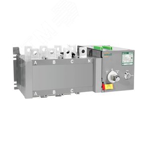 АВР на реверсивный выключатель-разъединитель и мотор приводом 160A, 2P, 10кА АВР-103
