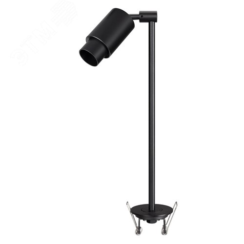 Светильник ART-NEMO-BUILT-ZOOM-L205-R29.5-2W Warm3000 BK 15-45 deg 24V IP20 металл 5 лет